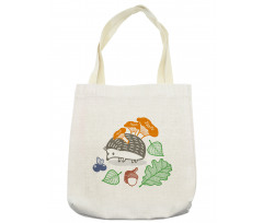 Colorful Animal Food Tote Bag