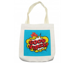 Pop Speech Bubble Tote Bag