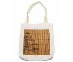 Building on Bamboo Pipes Tote Bag