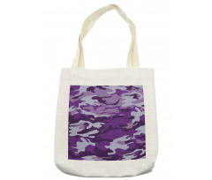 Purple Toned Waves Tote Bag