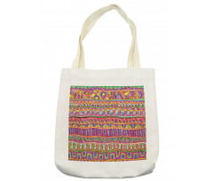 Watercolor Motif Tote Bag