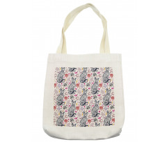 Gothic Magic Icons Tote Bag