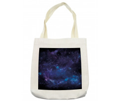 Space Illustration Galaxy Tote Bag