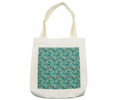 Tropic Floral Design Tote Bag