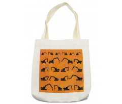 Excavator Track Tote Bag