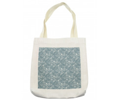 Doodle Style Pattern Tote Bag