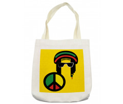 Conceptual Reggae Man Tote Bag