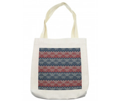 Traditional Floral Retro Tote Bag