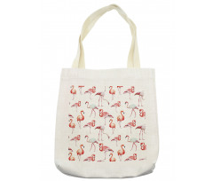 Exotic Birds Pattern Tote Bag