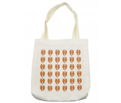 Animal Couple Love Theme Tote Bag