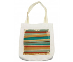 Worn Frame Design Tote Bag