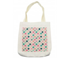 Colorful Hipster Tote Bag