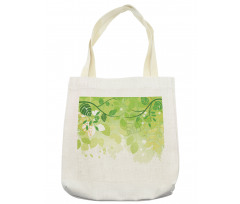 Leaves Fantasy Flora Tote Bag