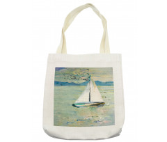 Monet Sailing Boat Tote Bag