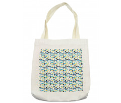 Math Themed Design Tote Bag