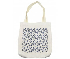 Japanese Carp Sketch Tote Bag