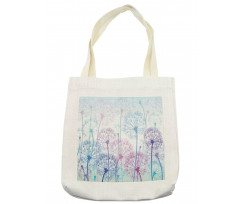 Abstract Flora Design Tote Bag