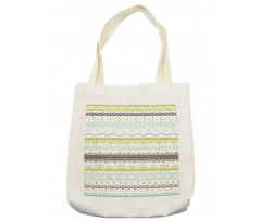 Lace Pattern Tote Bag