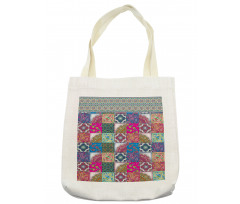 Middle Eastern Paisleys Tote Bag