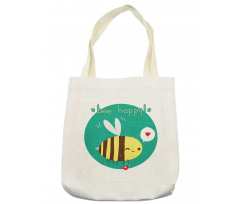 Winking Bumblebee Tote Bag