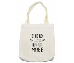 Different Fonts Leafs Tote Bag