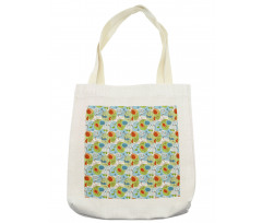 Whimsical Doodle Swirls Tote Bag