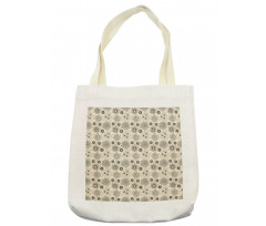 Vintage Garden Design Tote Bag