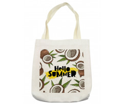 Coconut Halves Tote Bag