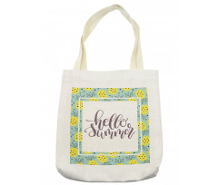 Yellow Pineapples Tote Bag