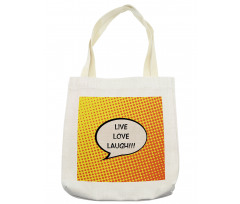 Speech Bubble Tote Bag