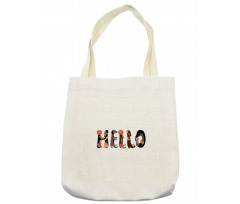 Puppies Saying Hello Tote Bag