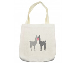 2 Animals in Love Tote Bag