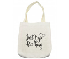 Sun Clouds Doodle Tote Bag