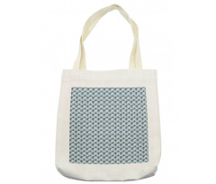 Eighties Lines Design Tote Bag