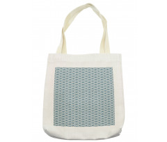 Hand Drawn Fish Skin Tote Bag