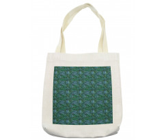 Tropical Foliage Tote Bag