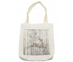 Xmas Animal Rustic Tote Bag