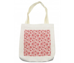 Star and Dot Pattern Tote Bag