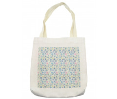 Colorful Winter Leaf Tote Bag