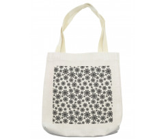 Monochrome Winter Tote Bag