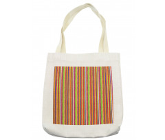 Barcode Style Lines Tote Bag