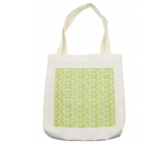 Hand Drawn Wave Pattern Tote Bag