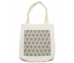 Geometric Triangles Tile Tote Bag