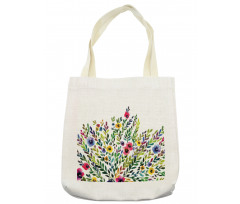 Burgeoning Nature Theme Tote Bag