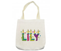 Joyful Letters Birthday Tote Bag