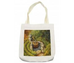 Water Basin Lantern Tote Bag