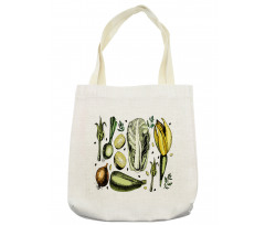 Vegan Diet Theme Tote Bag