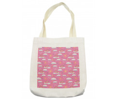 3 Color Rainbow Tote Bag