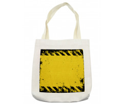 Hazard Caution Tote Bag