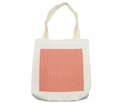 Lacy Floral Pattern Tote Bag